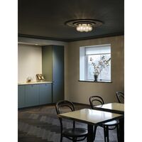 Apiales 7 Loftlampe Børstet Messing/Guld