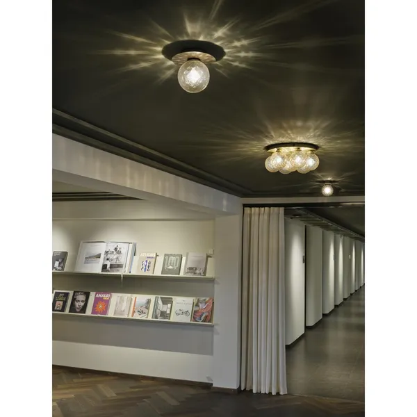 Apiales 7 Loftlampe Børstet Messing/Guld