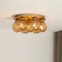 Apiales 7 Loftlampe Børstet Messing/Guld