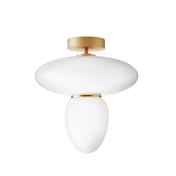 Rizzatto 42 Taklampa Opal/ M&auml;ssing
