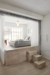Rizzatto 42 Loftlampe Opal/ Messing