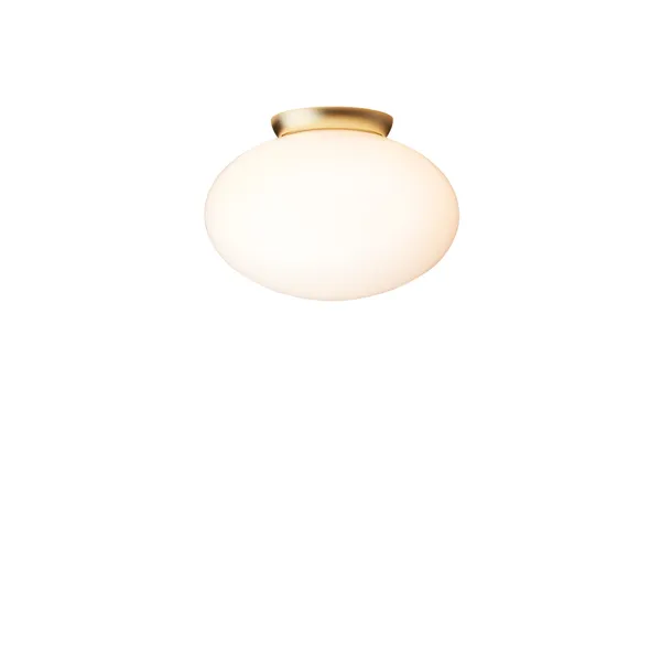 Rizzatto 301 Loftlampe Satin Messing/Opal