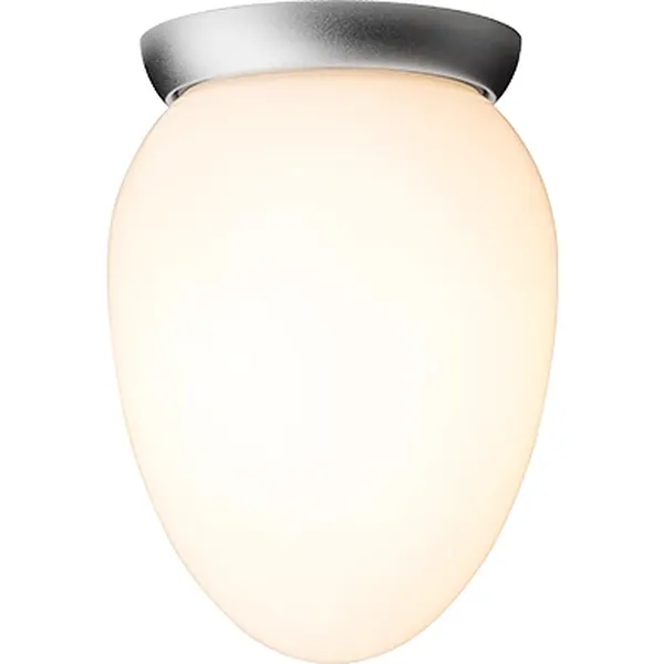 Rizzatto 171 Loftlampe Satin Sølv/Opal