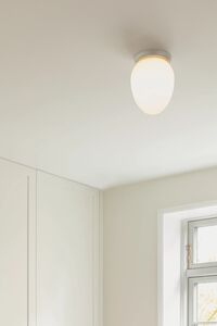 Rizzatto 171 Loftlampe Satin Sølv/Opal