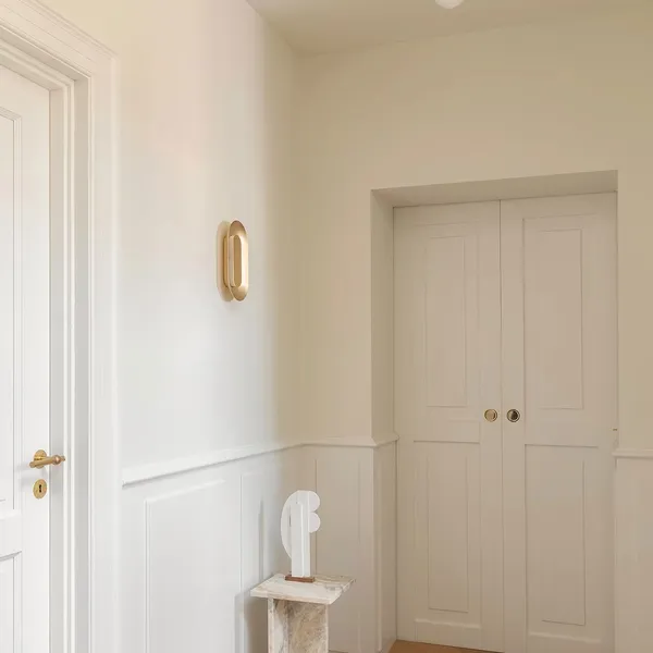 Sasi Væglampe Lille Messing