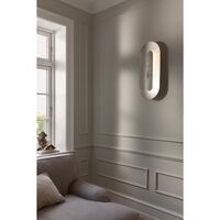 Sasi Wall Lamp Large Silver