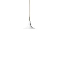 Petalii 1 Hanglamp Klein Wit/ Gepolijst Messing
