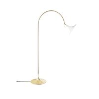 Petalii Floor Lamp White/Polished Brass