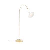 Petalii Floor Lamp White/Polished Brass