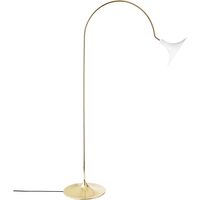 Petalii Gulvlampe Hvid/Poleret Messing