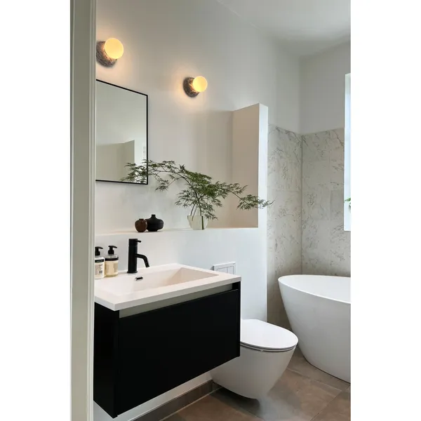 Torrano 13 Wall/ Ceiling Light Gray Marble