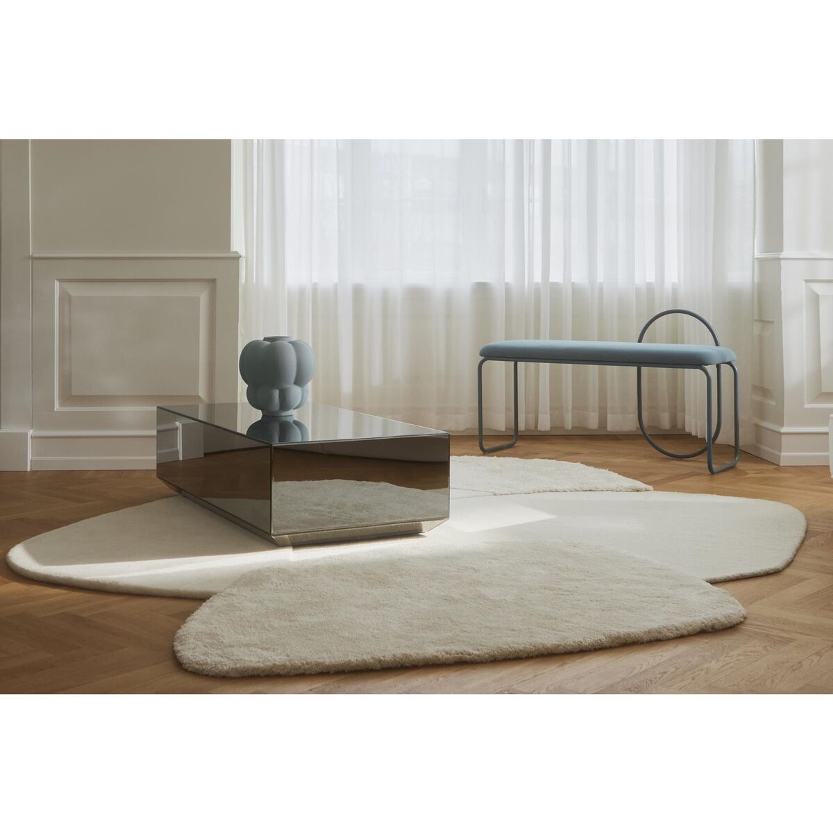 MOLA Teppich L288 Creme