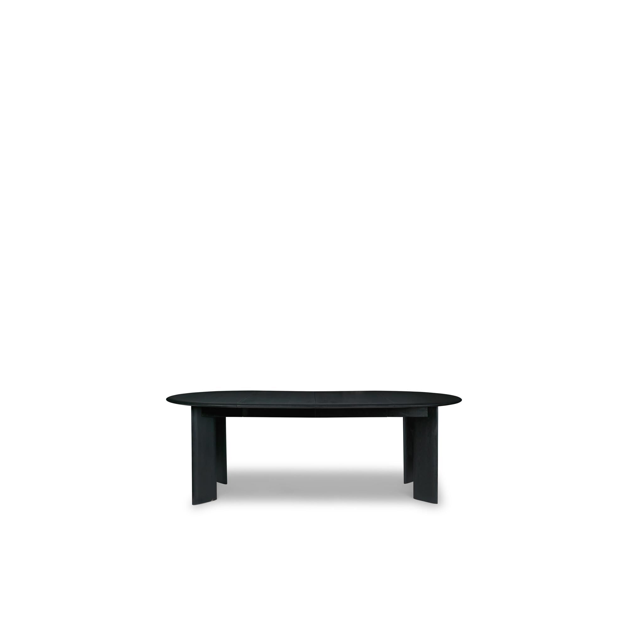 Bevel Bordforlnger 2 Stk Sort/Bg