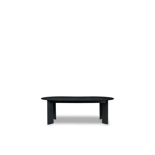 Bevel Table Extension 2 Pcs Black/ Beech