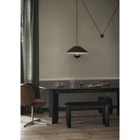 Bevel Table Extension 2 Pcs Black/ Beech