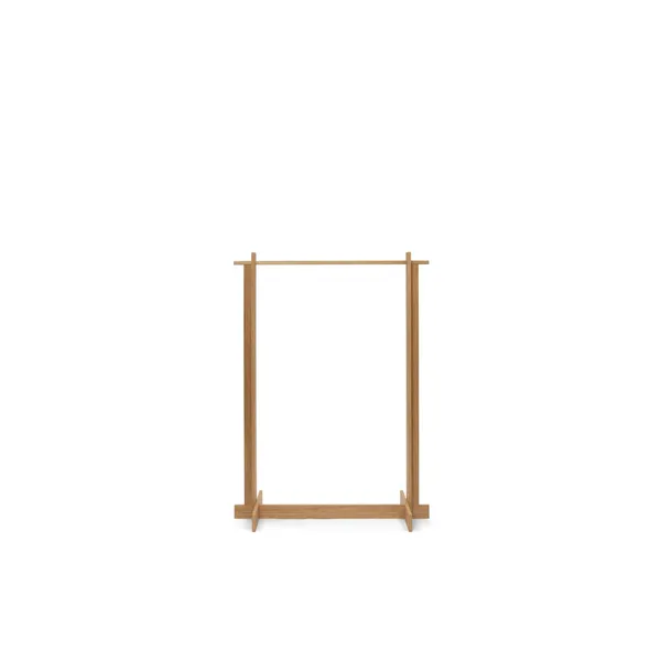 Bridge Clothes Rack 105x150 cm Oiled Oak