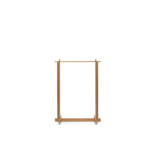 Bridge Clothes Rack 105x150 cm Oiled Oak
