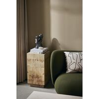 Burl Side Table Natural