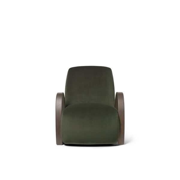 Buur Sessel Samt Kiefernholz