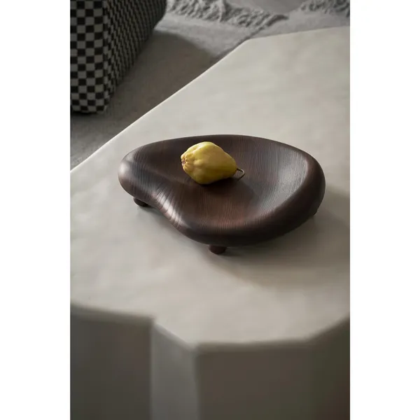 Cairn Centre de Table Ø32 Marron Foncé