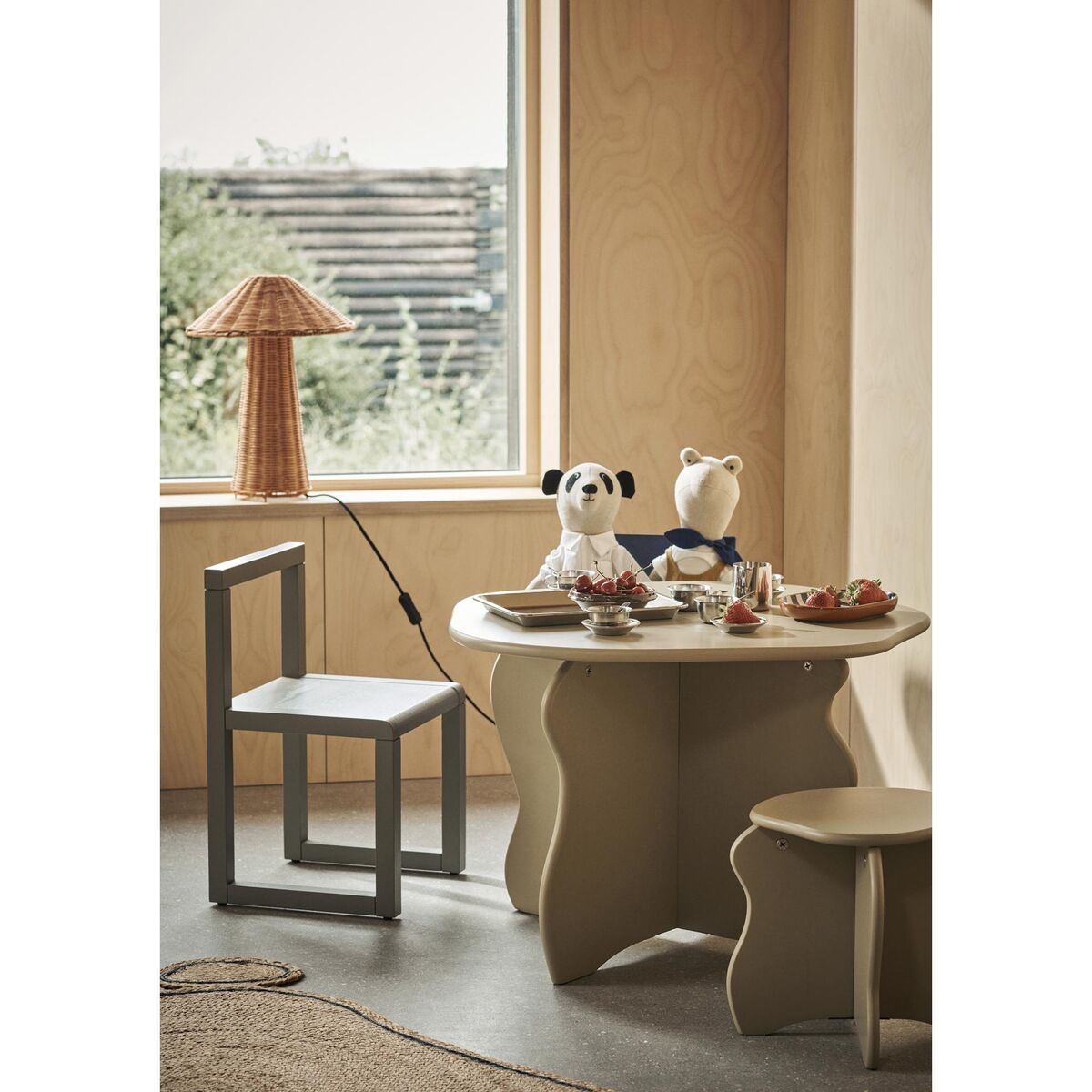 Dou Table Lamp Natural