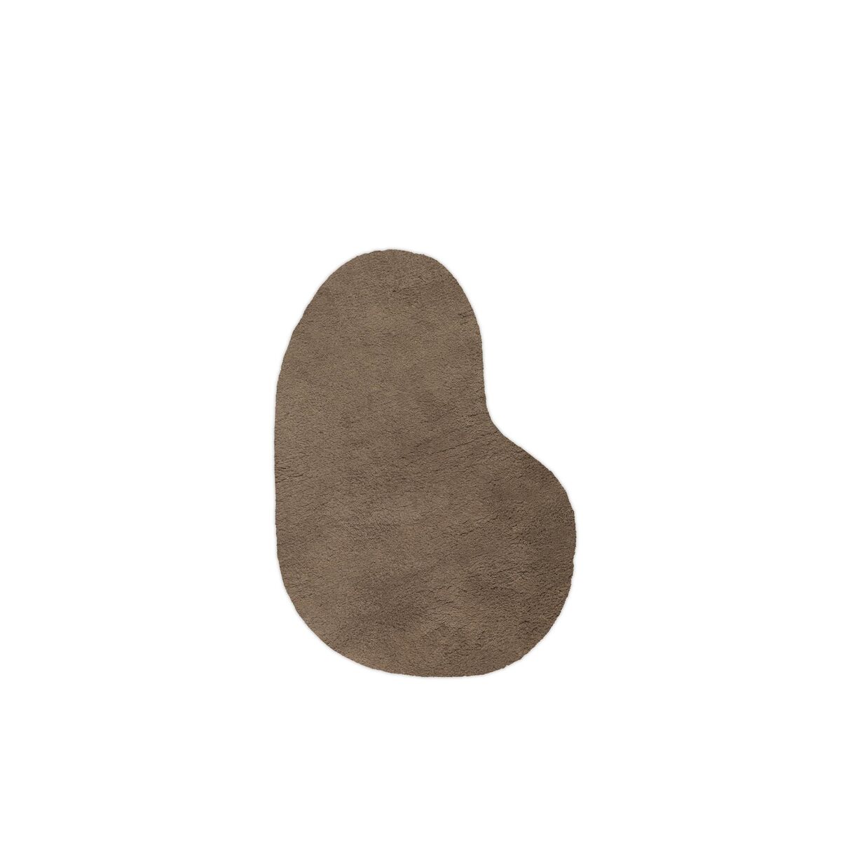 Forma Wollteppich Groß Eschenbraun
