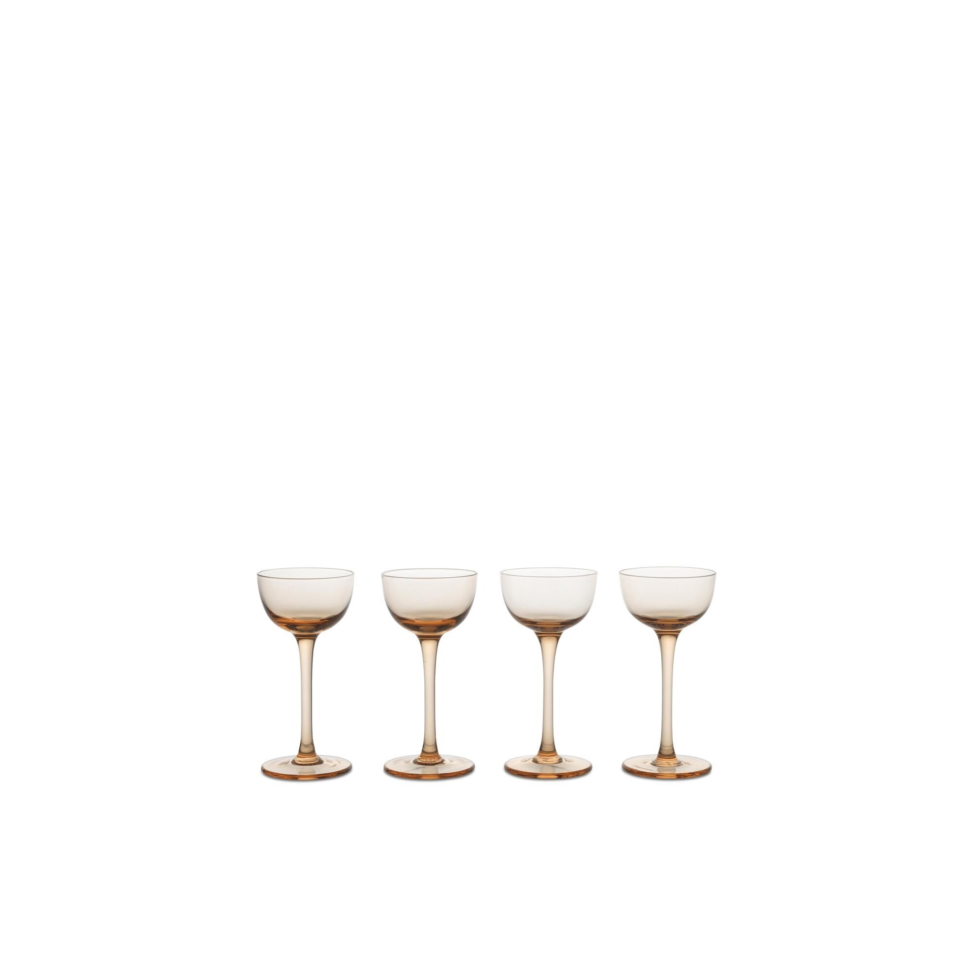 Host Verre à Liqueur Lot de 4 Blush