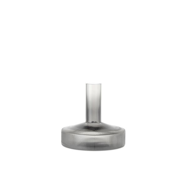 Ripple Wine Carafe Smoked Grey