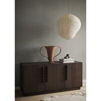 Unda Side Table Dark/Oak