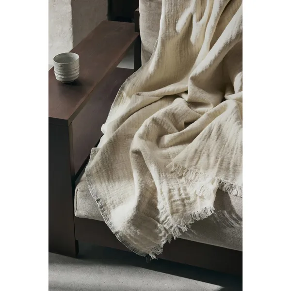 Weaver Teppich Cremefarben