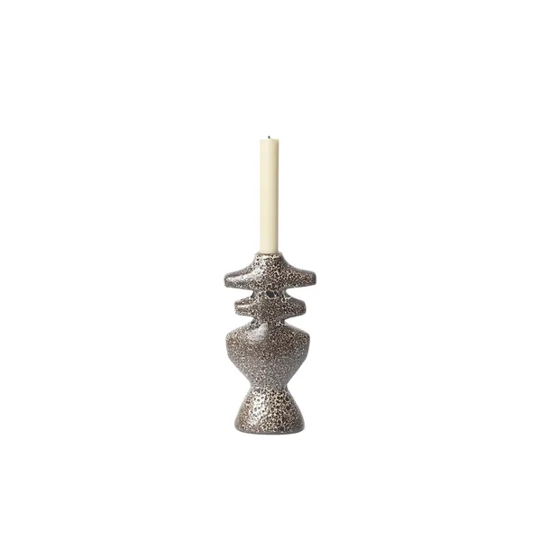 Yara Candlestick Large Brown Spot