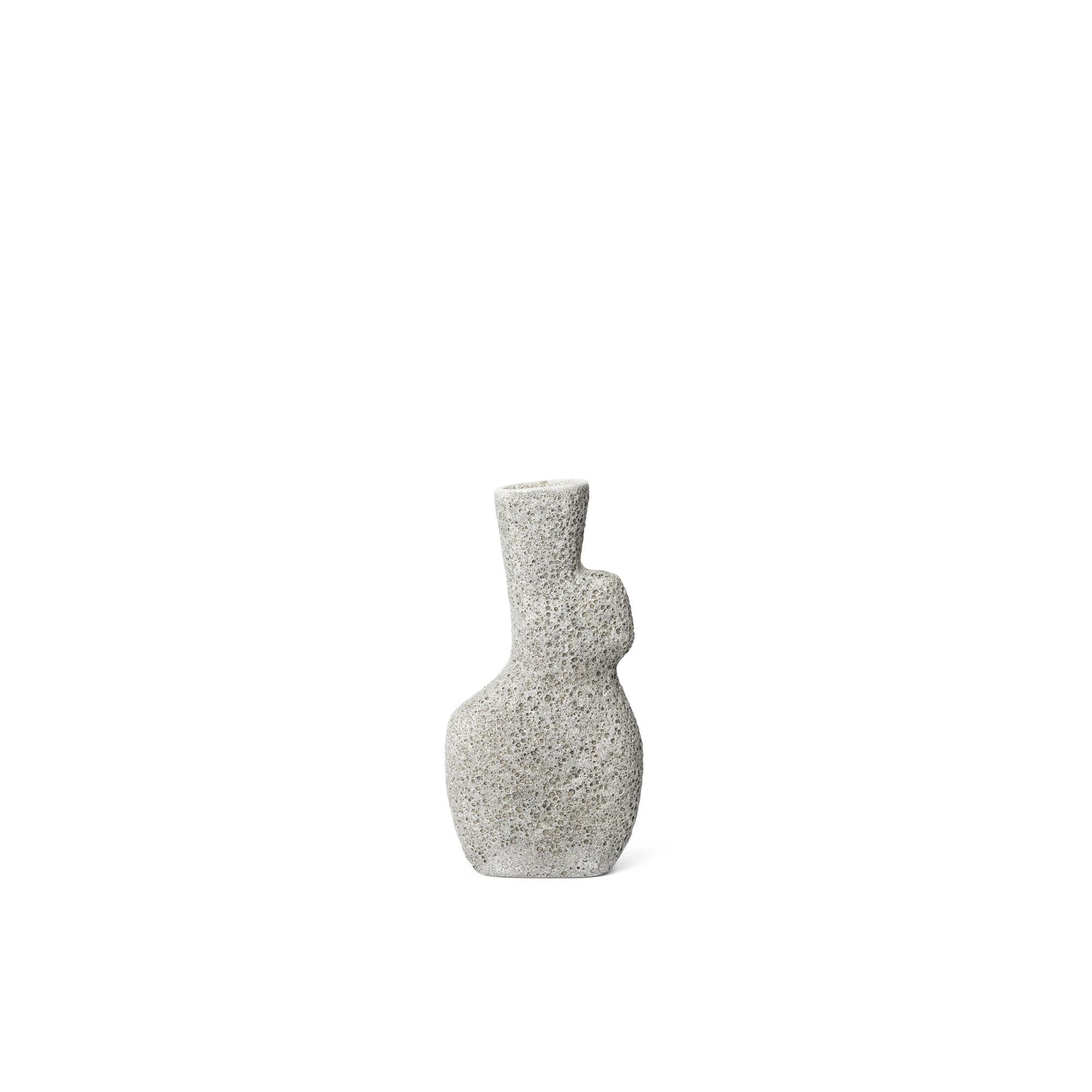 Yara Vase Grand Pierre Grise