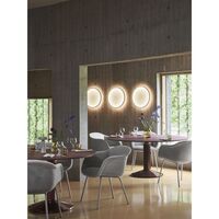 Calm Wall Lamp Ø50 White/ Gray
