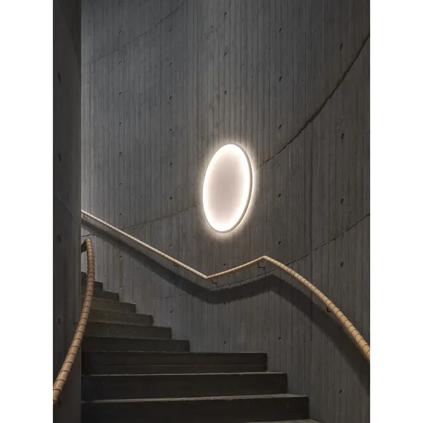 Calm Wall Lamp Ø90 White/ Orange