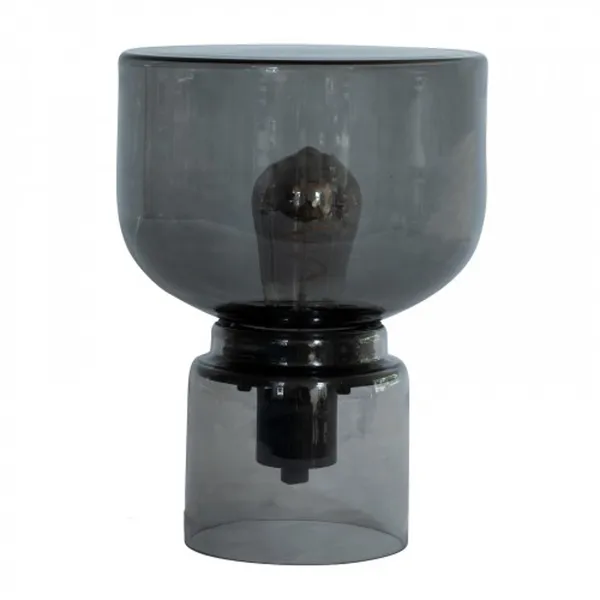 Grace Table Lamp Smoked Gray