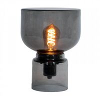 Grace Table Lamp Smoked Gray