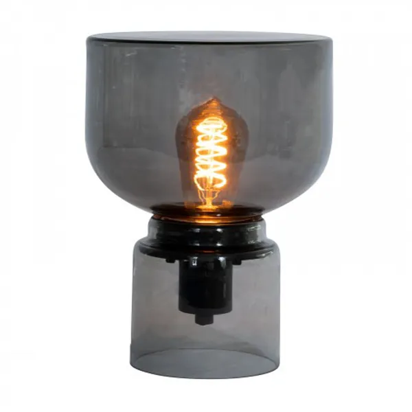 Grace Table Lamp Smoked Gray