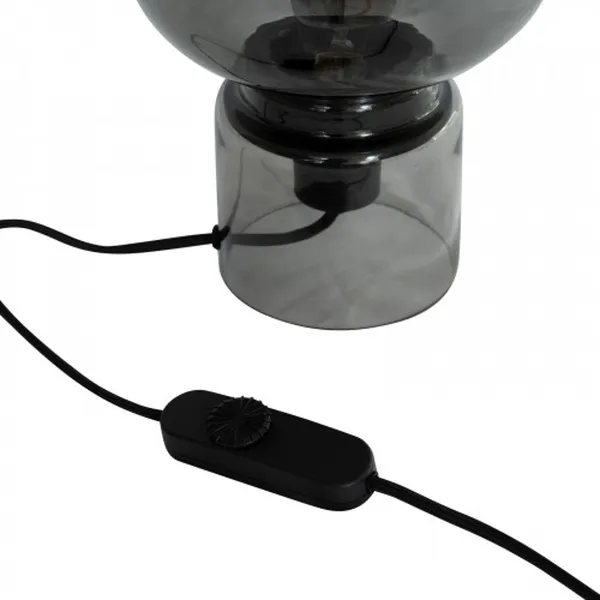 Grace Table Lamp Smoked Gray