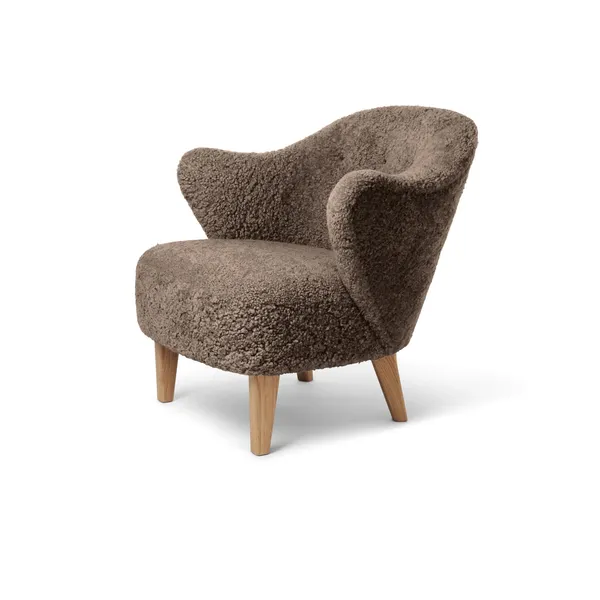Ingeborg Armchair Natural Oak/Sheepskin Sahara