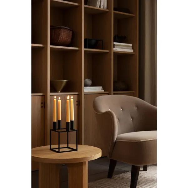 Ingeborg Armchair Natural Oak/Vegetable Buttons/0001 Beige