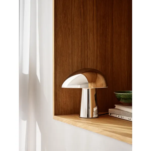 Night Owl Tischlampe Aus Poliertem Stahl