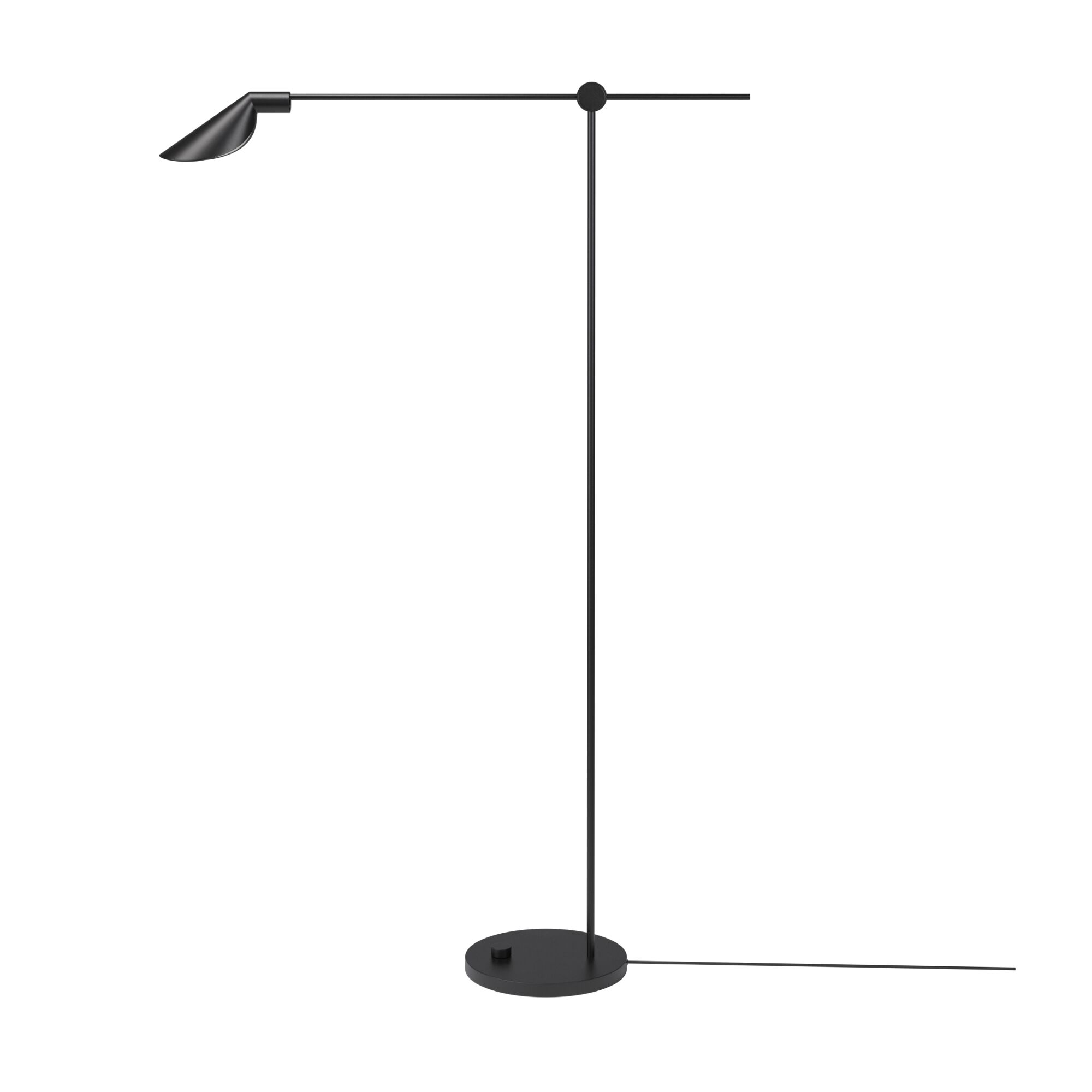 MS011 Golvlampa Svart