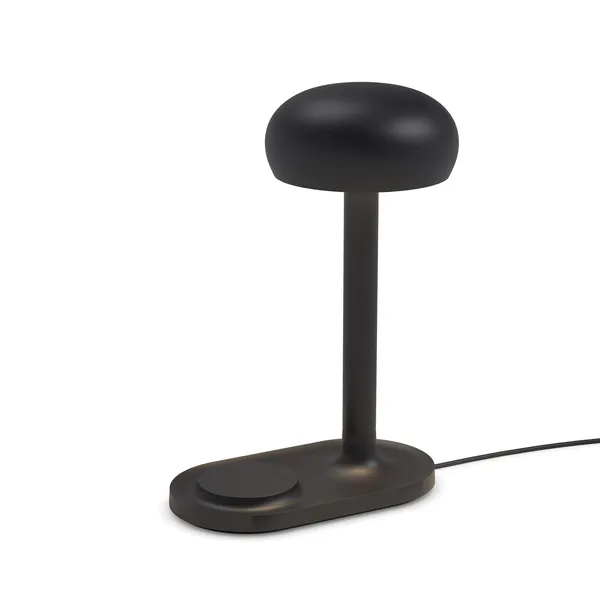 Eva Solo Emendo Table Lamp With QI Wireless Charger Black