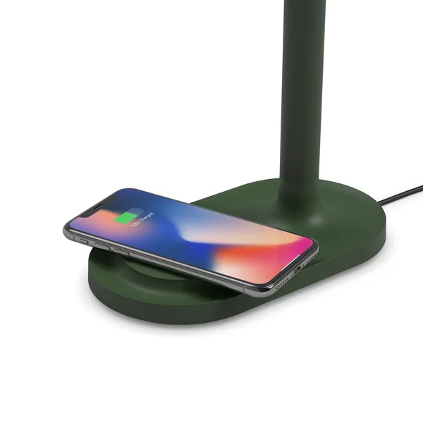 Eva Solo Emendo Table Lamp With QI Cordless Charger Emerald Green