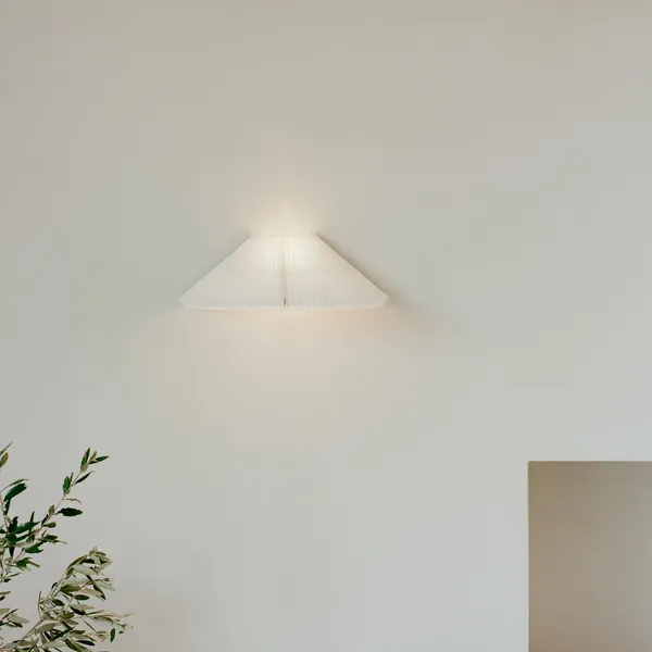 Nebra Wandlamp Ø27 Wit