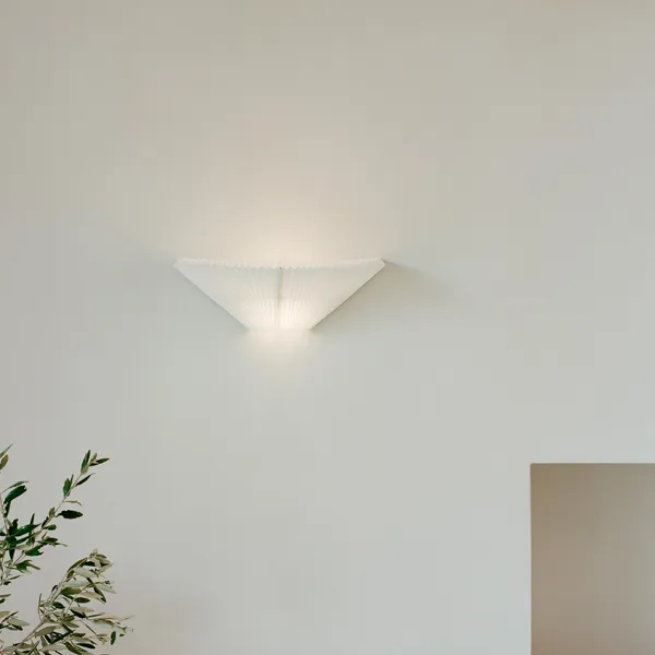 Nebra Wandlamp Ø27 Wit