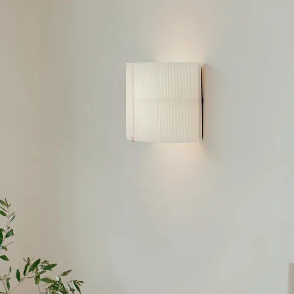 Nebra Wandlamp Ø27 Wit