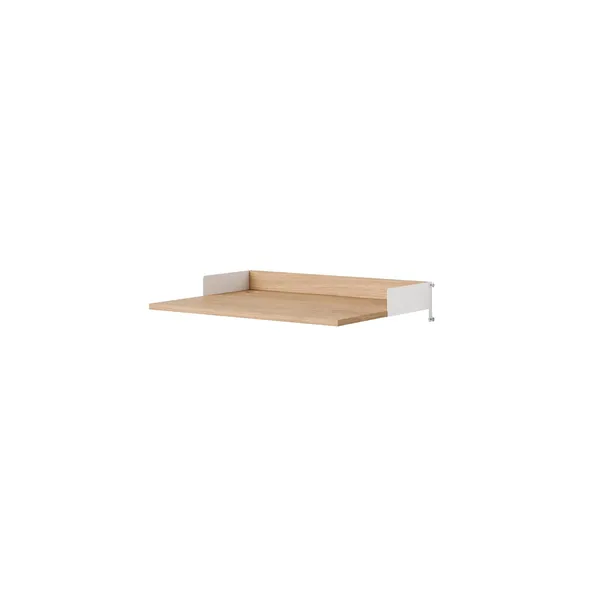 Desk Shelf Set Oak/ White