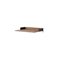 Desk Hylde Sæt Valnød/Sort