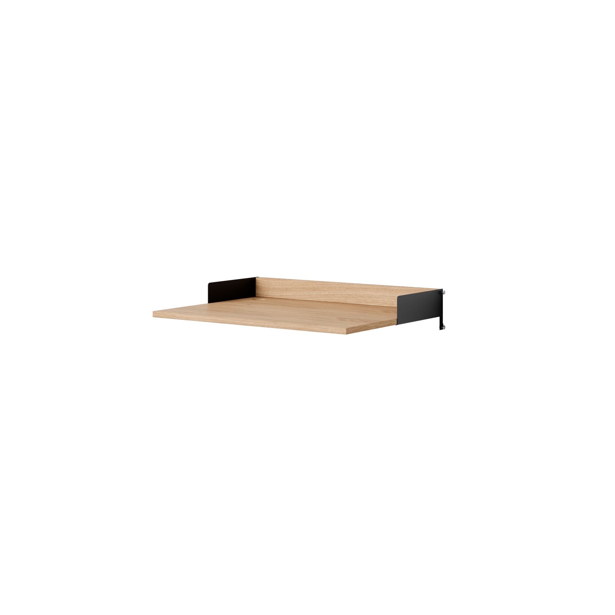 Ensemble D'étagères de Bureau Chêne/ Noir